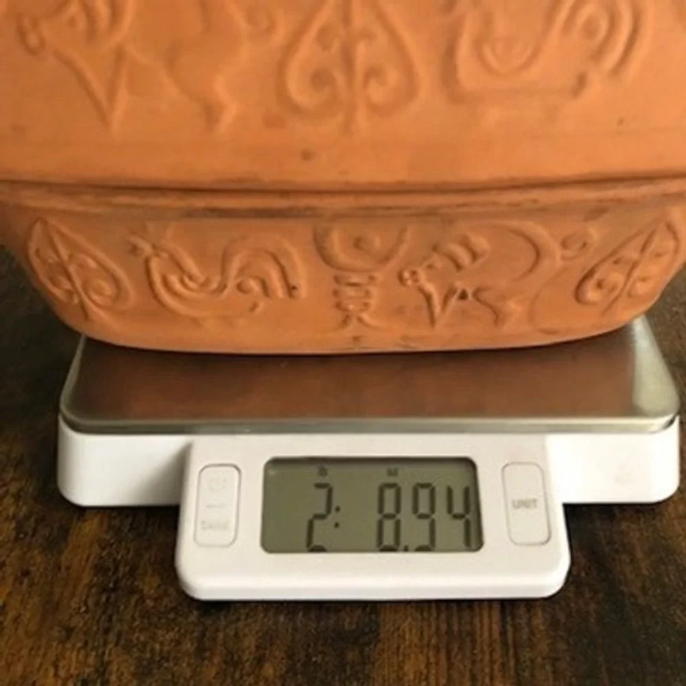VTG ROMERTOPF #107 Terracotta Clay Baking Dutch Oven Roaster Bay West Germany